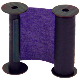 1605 RIBBON SPOOL - BLACK, PURPLE, BLUE, RED, GREEN - Click Image to Close